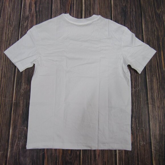 MCQ McQueen Medium White Graphic Short Sleeve Tee T Shirt - Picture 6 of 7